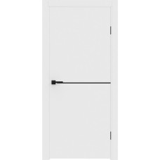 Межкомнатная Дверь ТМ Darumi Plato PTL-03 (Плато 03) ПВХ Белый мат глухая