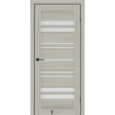 Двері міжкімнатні ТМ "KFD" Comfort (Комфорт) Екошпон Шимо Пекан скло сатин