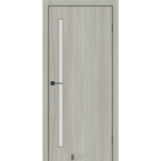 Межкомнатная Дверь ТМ"KFD" Line-Glass 01 (Лайн-Гласс) Экошпон Шимо Пекан стекло сатин