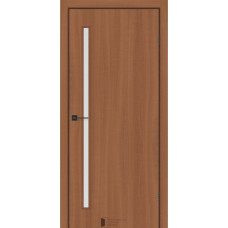 Межкомнатная Дверь ТМ"KFD" Line-Glass 01 (Лайн-Гласс) Экошпон Шимо Золотой стекло сатин