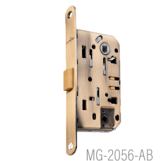 ТМ "MvM" Механизм межкомнатный MG-2056 (AB – старая бронза 50*96 под поворотник)