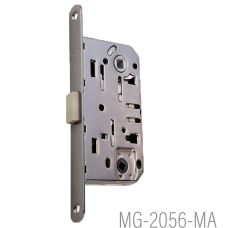ТМ "MvM" Механизм межкомнатный MG-2056 (МА - матовый антрацит 50*96 под поворотник)