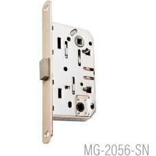 ТМ "MvM" Механизм межкомнатный MG-2056 (SN - матовый никель 50*96 под поворотник)