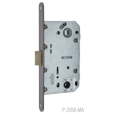 ТМ "MvM" Механизм межкомнатный P-2056-А (MA - матовый антрацит 50*96 под поворотник)