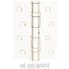 ТМ "MvM" Петли дверные универсальные HE-100 (White - белый)