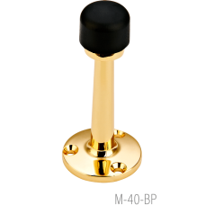 ТМ "MvM" Упор дверной M-40 (PB - полированная латунь)