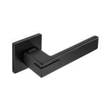 Дверная ручка на розетке QoobSlim ТМ MvM Z-1320/E20 Black черный