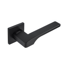 Дверная ручка на розетке Simple ТМ MvM Z-1807 Black черный